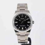 2023 ROLEX OYSTER PERPETUAL BLACK DIAL 36MM 126000