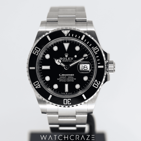 2023 ROLEX SUBMARINER DATE BLACK DIAL 41MM 126610LN