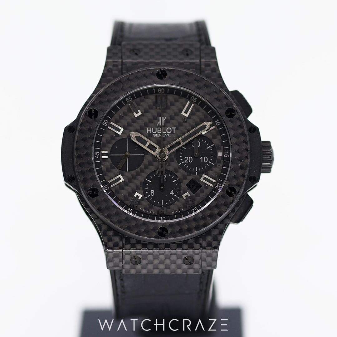 2014 HUBLOT BIG BANG ALL BLACK 44MM 301.QX.1740.GR
