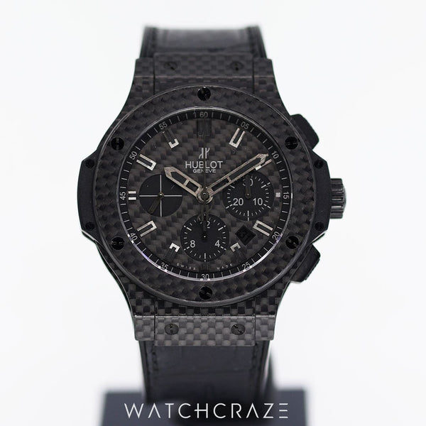2014 HUBLOT BIG BANG ALL BLACK 44MM 301.QX.1740.GR