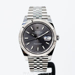 2024 ROLEX DATEJUST RHODIUM 41MM 126334