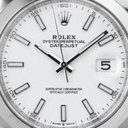 2023 ROLEX DATEJUST WHITE DIAL 41MM 126300