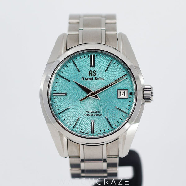 2023 GRAND SEIKO HERITAGE OCEANIA WHIRLPOOL BLUE DIAL 40MM SBGH331