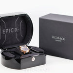 2024 JACOB & CO. EPIC SF24 SPLIT FLAP WORLD TIME ROSE GOLD 45 MM ES101.40.NS.LR.A