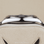 2017 ROLEX DATEJUST RHODIUM DIAL DIAMOND MARKERS 41MM 126334