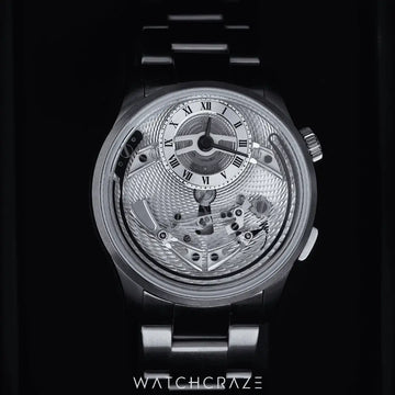 2024 CHRISTOPHER WARD BEL CANTO SILVER WHITE DIAL 41MM C01-41APT3-T00G0