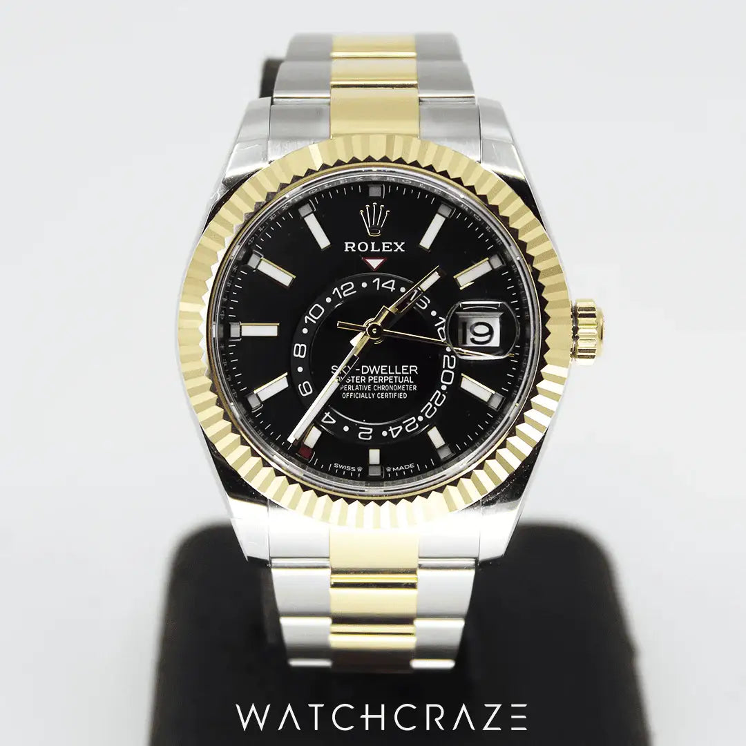 2023 ROLEX SKY-DWELLER TWO TONE 42MM 336933
