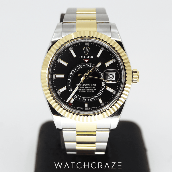 2023 ROLEX SKY-DWELLER TWO TONE 42MM 336933