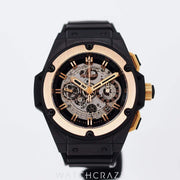2015 HUBLOT KING POWER UNICE SKELETON CHRONOGRAPH 48MM 701.CO.0180.RX