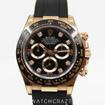 2021 ROLEX DAYTONA DIAMOND MARKERS 40MM 116515ln