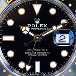 2023 ROLEX GMT MASTER II TWO TONE BLACK DIAL 40MM 126713GRNR