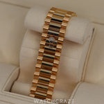 2022 ROLEX DAY DATE YELLOW GOLD DIAMOND BEZEL BALCK DIAL 40MM 228348