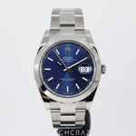 2024 ROLEX DATEJUST BLUE DIAL 41MM 126300