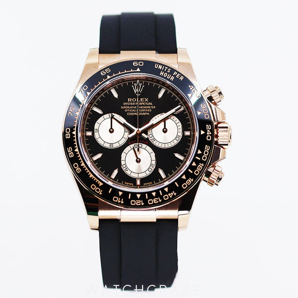 2023 ROLEX DAYTONA GOLD BLACK DIAL 40MM 126615LN