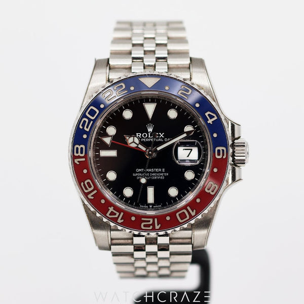 2018 ROLEX GMT-Master II ‘PEPSI’ 40MM MARK 1 126710BLRO