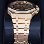 2019 AUDEMARS PIGUET ROYAL OAK CHRONOGRAPH ROSE GOLD 41MM 26331OR.00.12200R.02