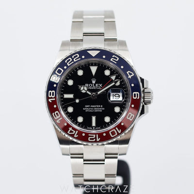 2021 ROLEX GMT MASTER II PEPSI 126710BLRO 40MM