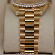 2022 ROLEX DAY-DATE YELLOW GOLD DIAMOND BEZEL 40MM 228348RBR