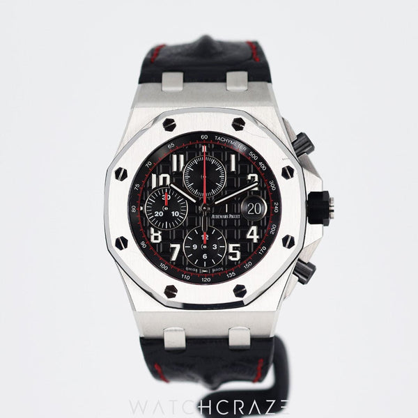 2014 AUDEMARS PIGUET ROYAL OAK OFFSHORE CHRONOGRAPH 42MM 26470ST.OO.A101CR.01