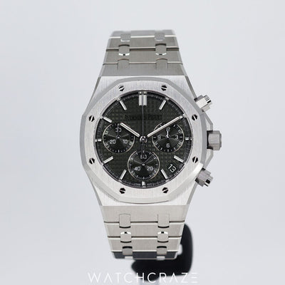 2024 AUDEMARS PIGUET ROYAL OAK CHRONOGRAPH 50TH ANNIVERSARY GREEN DIAL 41MM 26240ST.OO.1320ST.04