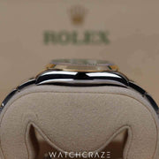 2024 ROLEX EXPLORER TWO TONE STEEL AND YELLOW GOLD BLACK DIAL 36MM 124273