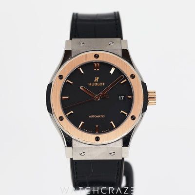 2022 HUBLOT CLASSIC FUSION TITANIUM KING GOLD 42MM 542.NO.1181.LR