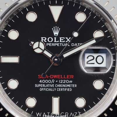 2017 ROLEX SEADWELLER 43MM 126600