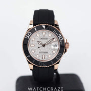 2022 ROLEX YACHT-MASTER ROSE GOLD DIAMOND DIAL 37MM 268655