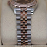 2024 ROLEX DATEJUST TWO-TONE CHOCOLATE DIAL 31MM 278271