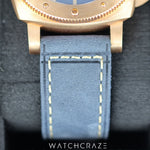 2021 PANERAI SUBMERSIBLE BRONZO BLUE DIAL 42MM PAM01074