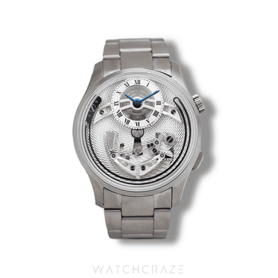 2024 CHRISTOPHER WARD BEL CANTO SILVER WHITE DIAL 41MM C01-41APT3-T00G0