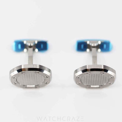 AUDEMARS PIGUET ROYAL OAK STAINLESS STEEL MENS CUFFLINKS BM0740.STO.US.NACIER