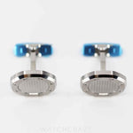 AUDEMARS PIGUET ROYAL OAK STAINLESS STEEL MENS CUFFLINKS BM0740.STO.US.NACIER
