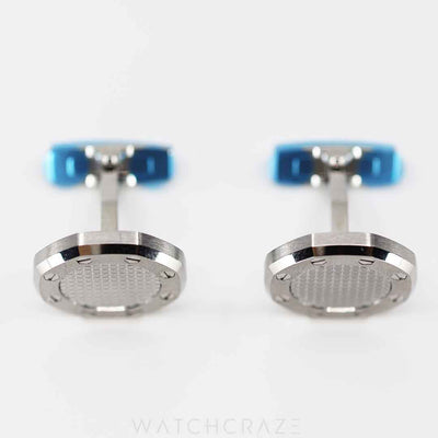 AUDEMARS PIGUET ROYAL OAK STAINLESS STEEL MENS CUFFLINKS BM0740.STO.US.NACIER
