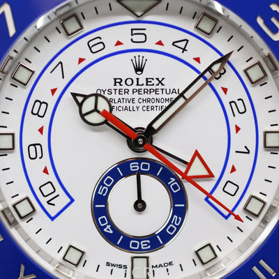 2018 ROLEX YACHT-MASTER II 44MM 116680 STAINLESS STEE>