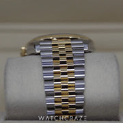 2023 ROLEX DATEJUST TWO TONE YELLOW GOLD 36MM 126233 WIMBELDON DIAL