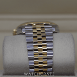 2023 ROLEX DATEJUST TWO TONE YELLOW GOLD 36MM 126233 WIMBELDON DIAL