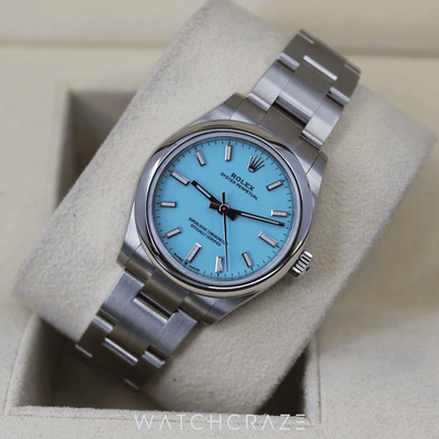 2023 ROLEX OYSTER PERPETUAL TIFFANY BLUE 31MM 277200