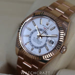2023 ROLEX SKY-DWELLER ROSE GOLD 42MM 326935