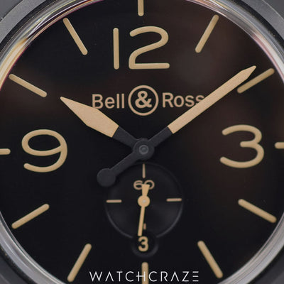 2015 BELL & ROSS VINTAGE HERITAGE 41MM BRV123-HERITAGE