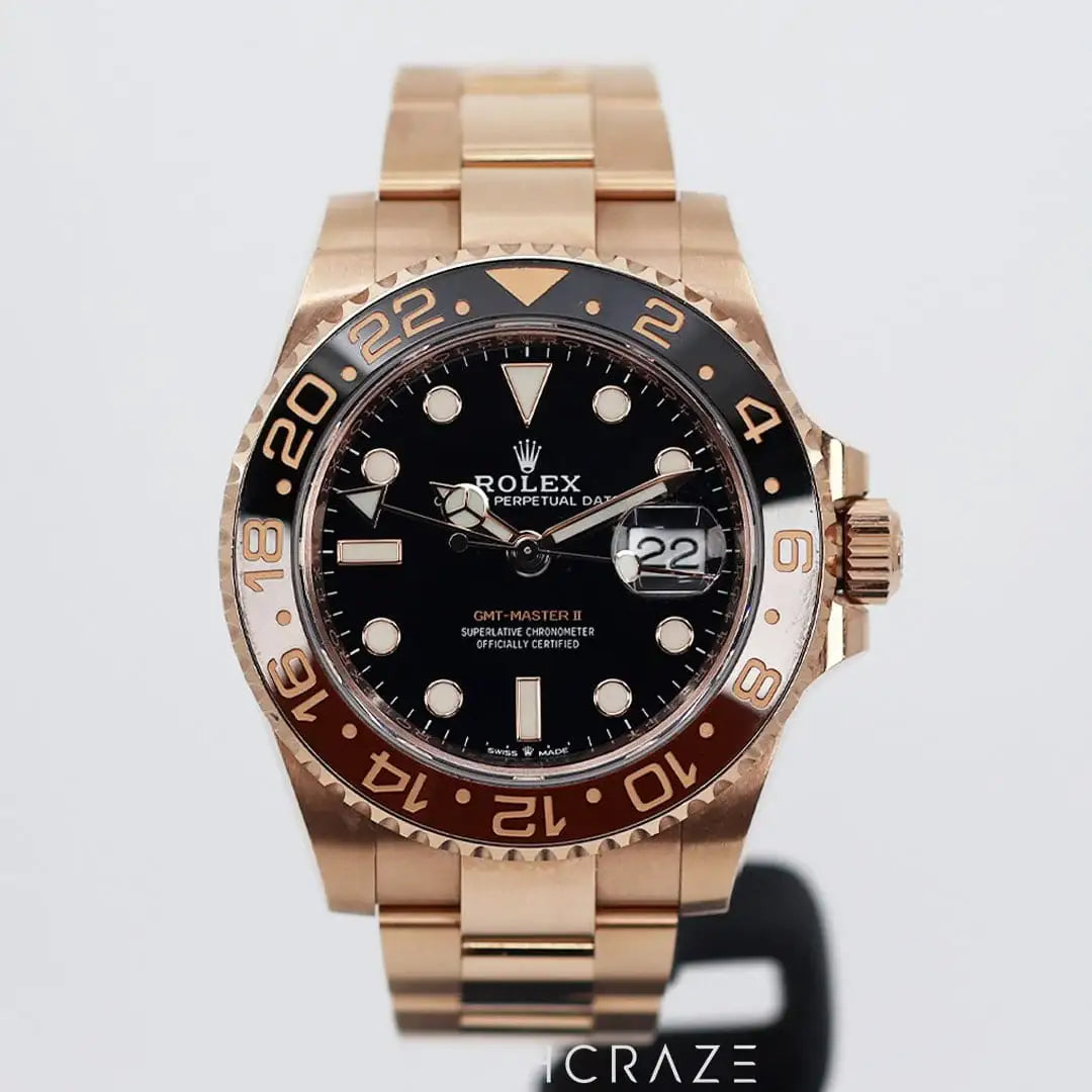 2020 ROLEX GMT MASTER II 'ROOT BEER' 40MM 126715CHNR