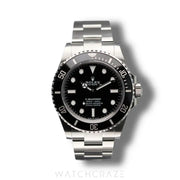 2024 ROLEX SUBMARINER NO DATE BLACK DIAL 41MM 124060
