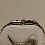 2022 ROLEX DAY DATE YELLOW GOLD DIAMOND BEZEL BALCK DIAL 40MM 228348