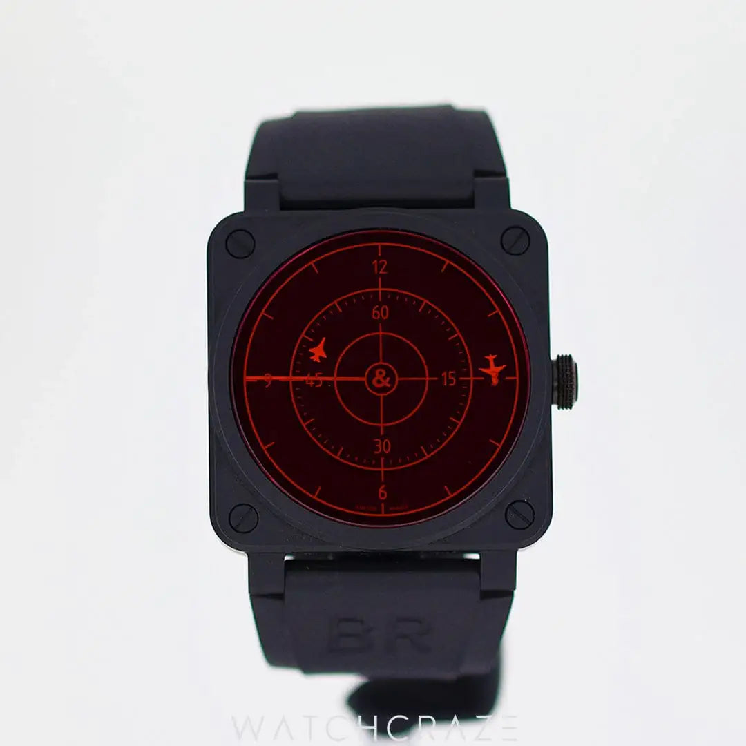 2022 BELL & ROSS RED RADAR 42MM BR0392-RRDR-CE/SRB