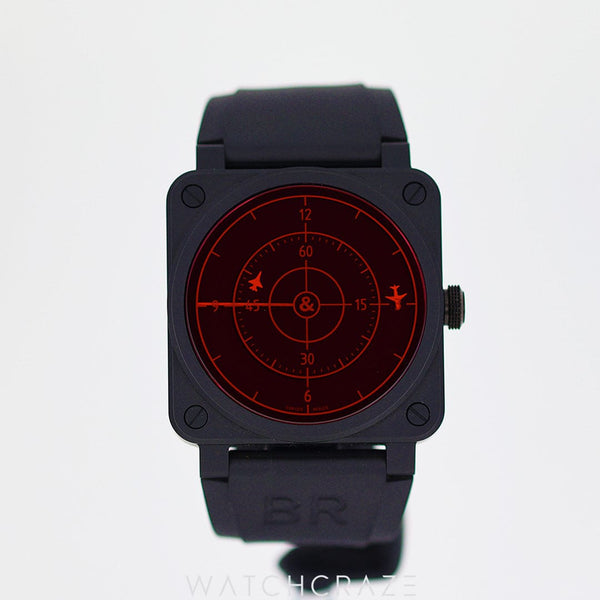 2022 BELL & ROSS RED RADAR 42MM BR0392-RRDR-CE/SRB
