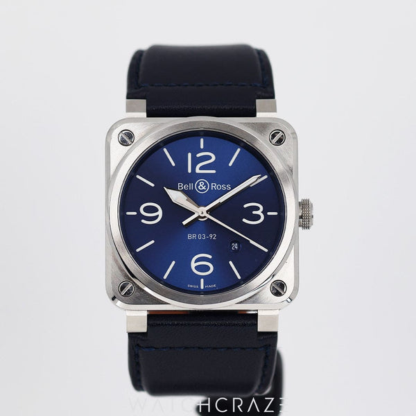 2019 BELL & ROSS BLUE STEEL 42MM BR-03-92-DIVER