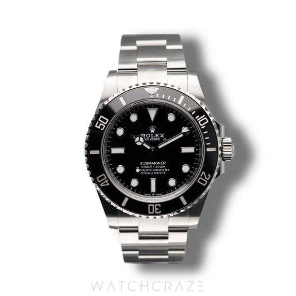 2022 ROLEX SUBMARINER NO DATE 41MM 124060