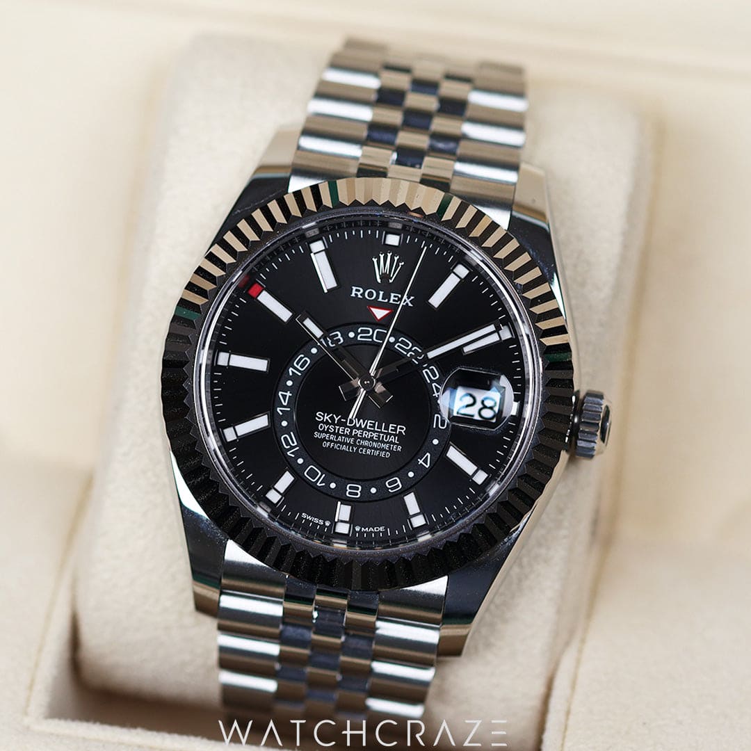 2024 ROLEX SKY-DWELLER BLACK DIAL 42MM 336934 WATCHCRAZE 1800