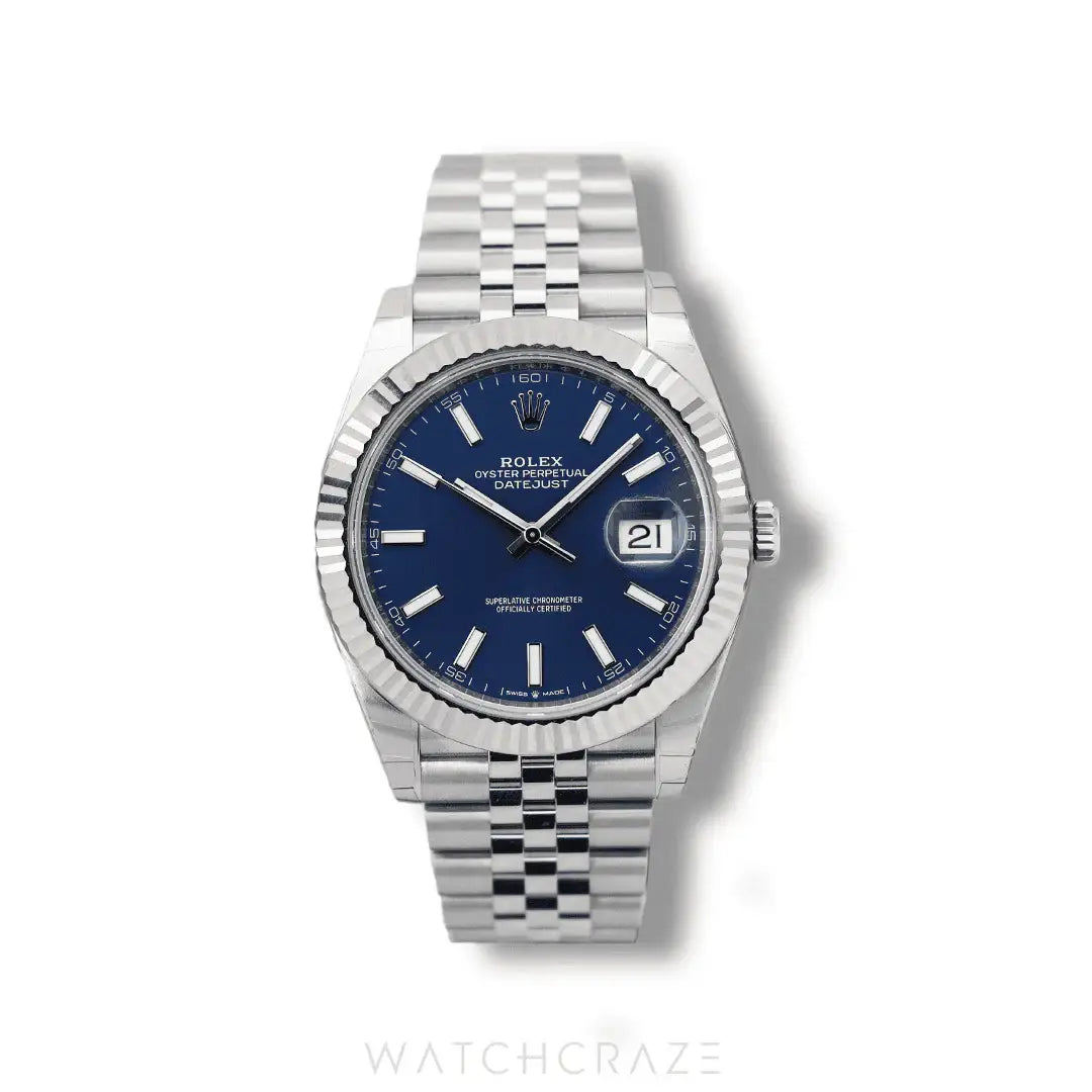 2024 ROLEX DATEJUST BLUE DIAL 41MM 126334