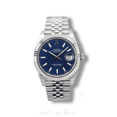 2024 ROLEX DATEJUST BLUE DIAL 41MM 126334